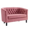 Prospect Performance Velvet Loveseat - Modway - image 2 of 4