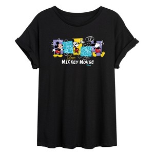 Women's - Disney - Classic Mickey Mouse Oversized Graphic T-Shirt - 1 of 4