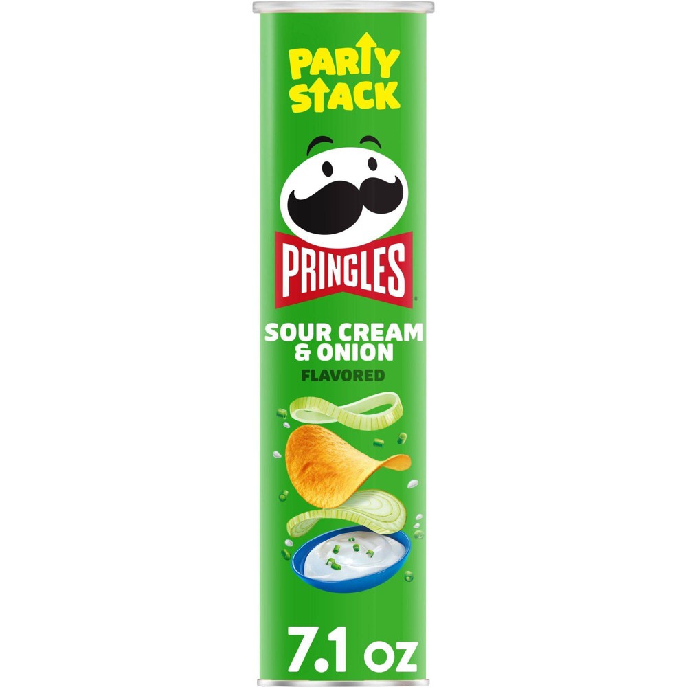 UPC 038000169687 product image for Pringles Mega Stack Sour Cream & Onion Potato Crisps Chips - 7.1oz | upcitemdb.com