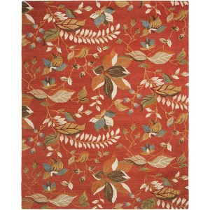 Blossom BLM913 Hand Hooked Indoor Rugs - Safavieh - 1 of 4