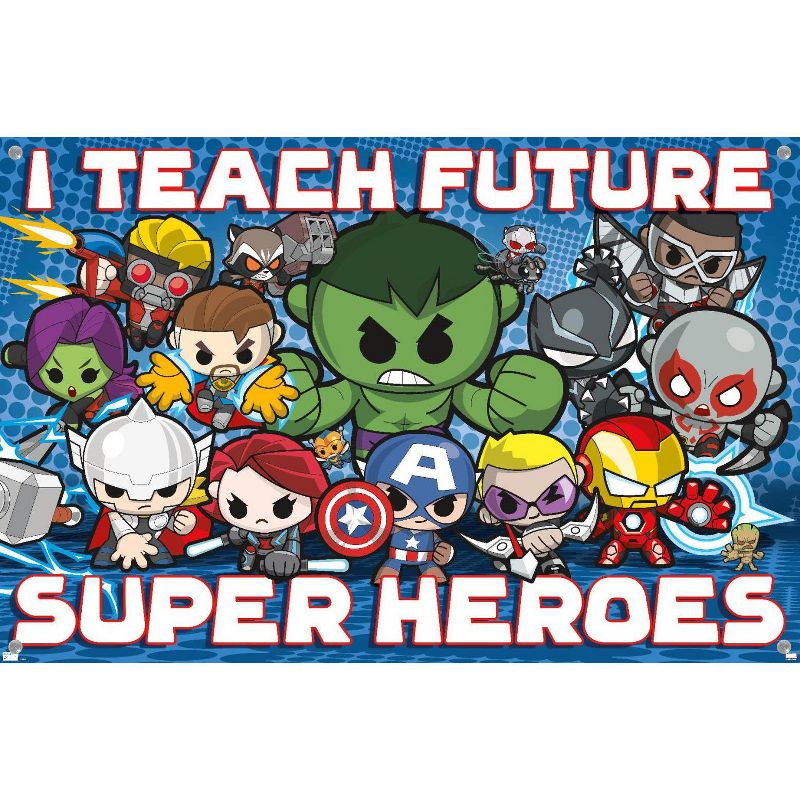 Trends International Marvel Comics - I Teach Future Superheroes Unframed Wall Poster Prints, 4 of 7