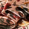 Anna-Kaci Women's Satin Floral Print Square Scarf with Elegant Vintage Inspired Design - 27.5IN×27.5IN - 4 of 4