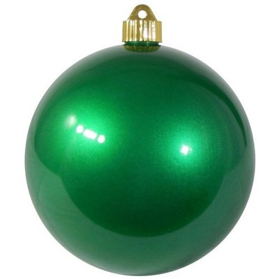 Christmas by Krebs Shiny Candy Green Shatterproof Christmas Ball Ornament 8" (200mm)