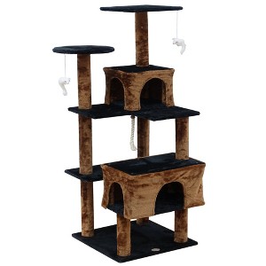 Go Pet Club 61" Kitten Cat Tree House F715 - 1 of 3