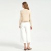 Women's Long Sleeve Crewneck Ruffle Hem Cardigan - A New Day™ - 2 of 3