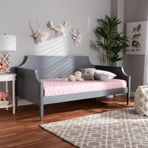 Baxton Studio Mariana Classic and Traditional Wood Daybed - 1 of 4