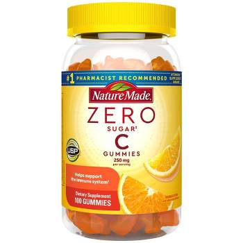 Nature Made Zero Sugar Vitamin C Sugar Free Gummies - 100ct