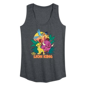 Women's - Disney - The Lion King Graphic Racerback Tank - 1 of 4