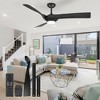 Whizmax 52" Ceiling Fan With Lights Remote Control 3CCT Dimmable 7 Speeds Reversible Noiseless Dc Motor Ceiling Fan for Kitchen, Living Room - 3 of 4