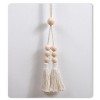 Nordic minimalist wooden beads and tassels Curtain Tiebacks - Tree City - 2 of 4