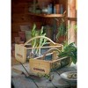 Gardeners Supply Company Garden Hod Harvest Basket | Versatile Gardening Fruits & Vegetables Gathering Basket | Natural Smooth Pine - Maple Frame & - 2 of 2