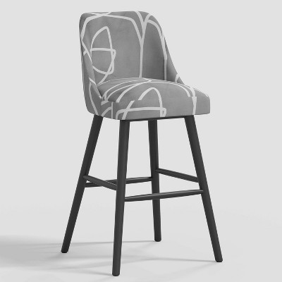 Geller Modern Counter Height Barstool in Abstract - Threshold™