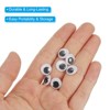 Unique Bargains Self-Adhesive Mini Plastic Craft Wiggle Eyes 500 Pcs - image 4 of 4