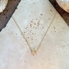 Adornia 14k Gold Plated CZ Star of David Necklace - 3 of 4
