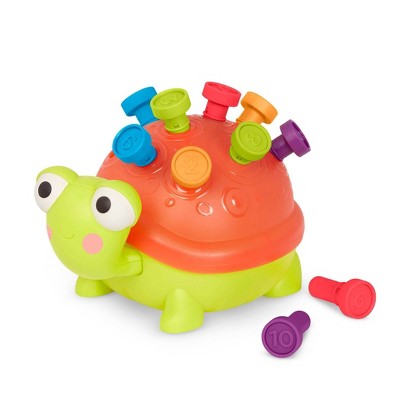B. toys - Counting Toy - 10 Pegs - Teaching Turtle