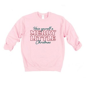 Simply Sage Market Women's Graphic Sweatshirt Merry Little Christms - 1 of 4