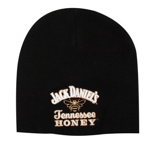 Adult Jack Daniels Black Tennessee Honey Logo Beanie - 1 of 1