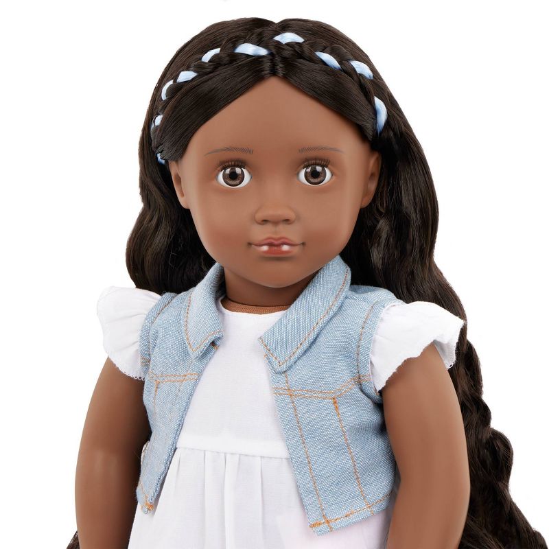 Our Generation Patti 18&#39;&#39; Hair Grow Doll &#38; Styling Accessories Set, 6 of 11