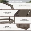 Sapphtopaz Patio Furniture Set Lounge Conversation Chairs with Cushions and Coffee Table for Backyard, Terrace, Garden - 2 of 4