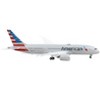 Boeing 787-8 Commercial Aircraft w/Flaps Down "American Airlines" Gray w/Striped Tail 1/400 Diecast Model Airplane by GeminiJets - 2 of 4