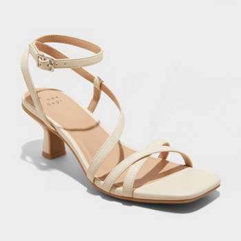 Women's Irena Strappy Heels - A New Day™