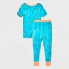 Toddler Boys' 4pc Cars & Palm Tree Printed Pajama Set - Cat & Jack™ Green - 2 of 3