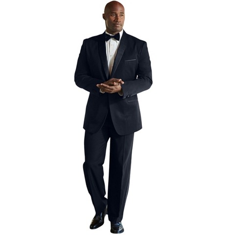 KingSize KS Signature Collection Tuxedo Jacket - 74, Black
