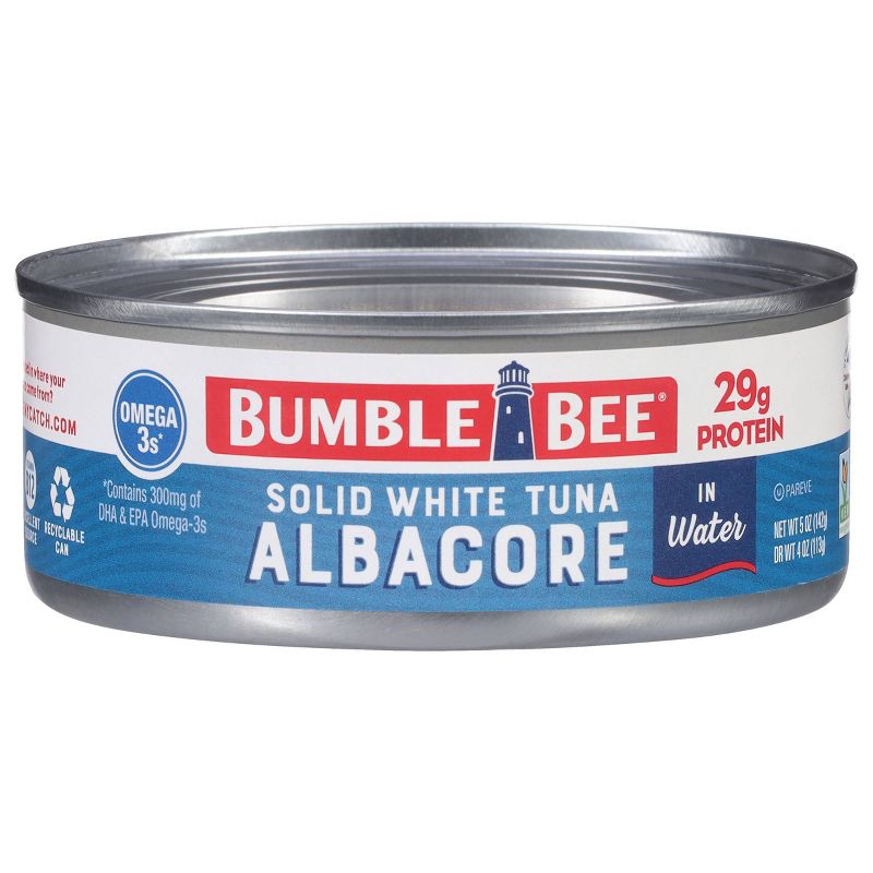 Bumble Bee Solid White Albacore Tuna in Water - 5oz, 1 of 8