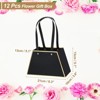 Unique Bargains Wedding Party Paper Flower Gift Bag with Handle 12 Pcs - 2 of 4
