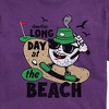 Men's - Instant Message - Long Day at the Beach Golfing Short Sleeve Graphic T-Shirt - 2 of 4