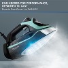Rowenta Steam Force Steam Iron, 1800W, Stainless Steel Soleplate, Black and Blue - 2 of 4