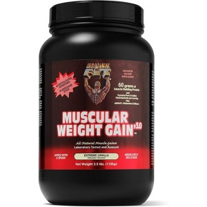 Healthy 'N Fit Muscular Weight Gain V3.0 Extreme Vanilla, 2.5 Lb - 1 of 4