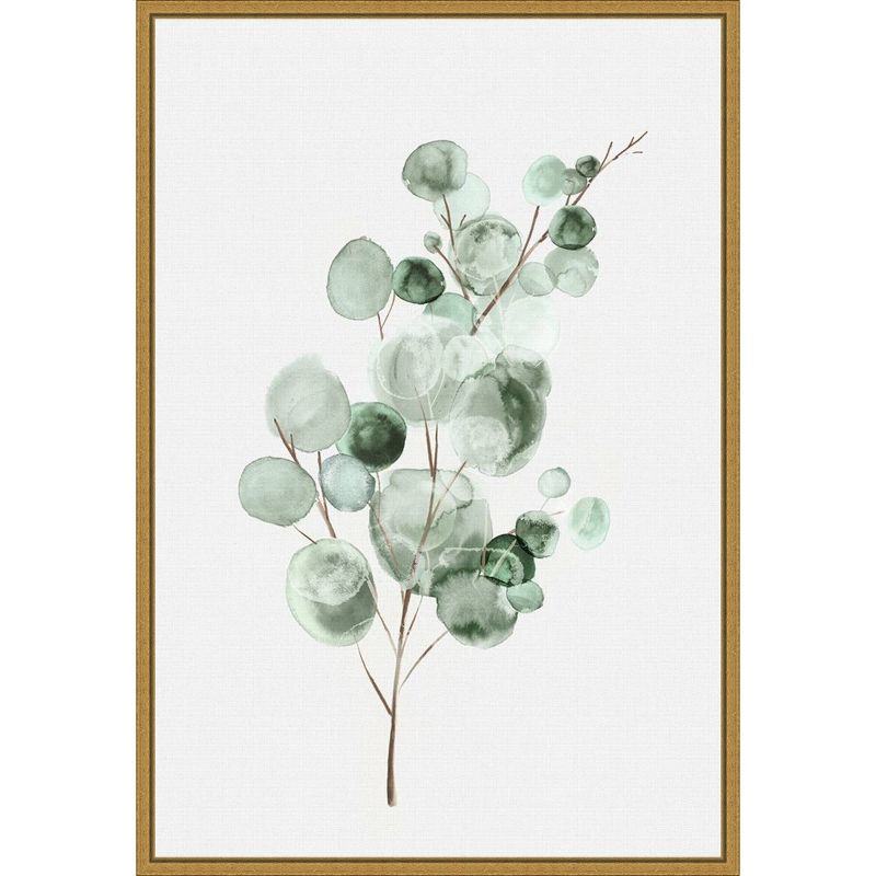 16&#34; x 23&#34; Tender Sprout II by Eva Watts Framed Canvas Wall Art - Amanti Art, 1 of 9