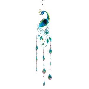 BrylaneHome Peacock Wind Chime - 1 of 1
