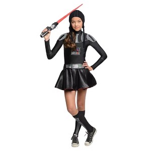 Star Wars Darth Vader Girl Dress Costume Tween - 1 of 4