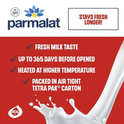 Parmalat Shelf Stable Whole Milk - 48 fl oz/6ct