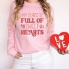 Simply Sage Market Women's Graphic Sweatshirt My Class Is Full Of Sweet Hearts Colorful - 2 of 4