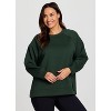 RBX Active Women's Elevated Athleisure All-Season Lightweight Crewneck Tunic Pullover Sweatshirt - 3 of 4