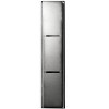 ALFI 8 x 36 Black Matte Stainless Steel Vertical Triple Shelf Bath Shower Niche - 4 of 4