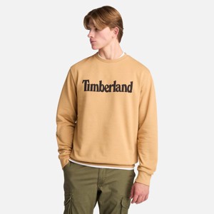 Timberland Men's Northwood US Wordmark Logo Brushed Back Crew Neck Sweatshirt - 1 of 2