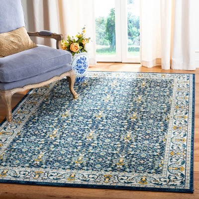 Vibrant Multicolor Synthetic 3' x 5' Reversible Area Rug