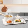 VEVOR Electric Warming Tray, Food Warming Mat for Buffet, Rollable & Portable Silicone Food Warmer with 4 Adjustable Temperature Settings - 2 of 4