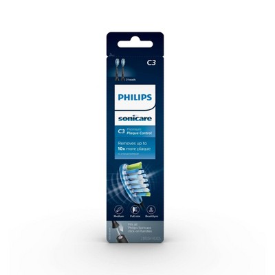Philips Sonicare Black Premium Plaque Control Toothbrush Heads
