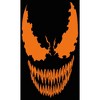 Juniors Womens Marvel Halloween Venom Scary Face Costume Cowl Neck Sweatshirt - 2 of 4