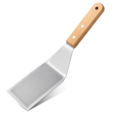 Metal Spatula for Cast Iron Skillet,Stainless Steel Turner Flipper