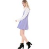 INSPIRE CHIC Women's Button Overalls Pinafore Suspenders Skirt - 4 of 4