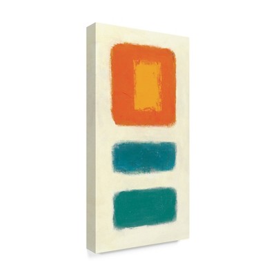 Trademark Fine Art -Mike Schick 'Isole Panel Iii' Canvas Art