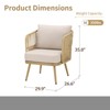 Outdoor Patio Furniture Set All Weather Wicker Conversation Set - 4 of 4