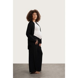 NOM Maternity The Easy Wrap Pant - 1 of 4