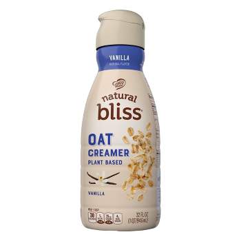 Coffee mate Natural Bliss Plant Based Vanilla Oat Milk Creamer - 1qt